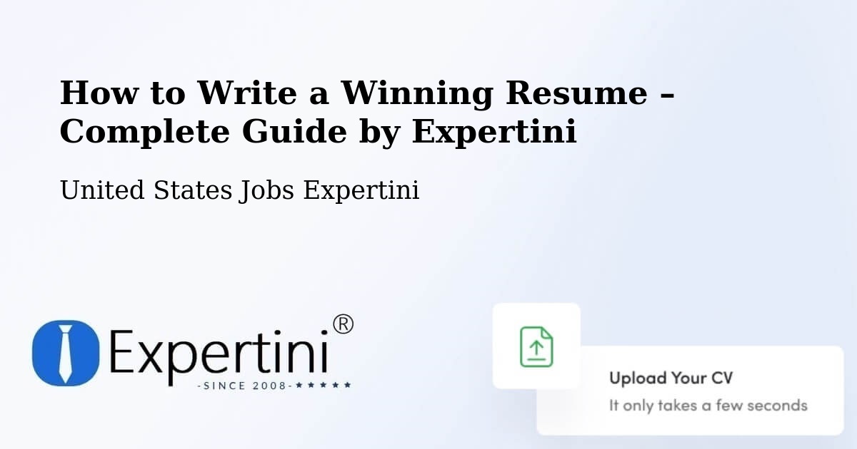 Resume Writing Guide for Job Seekers – Seffner - Seffner, United States Jobs Expertini